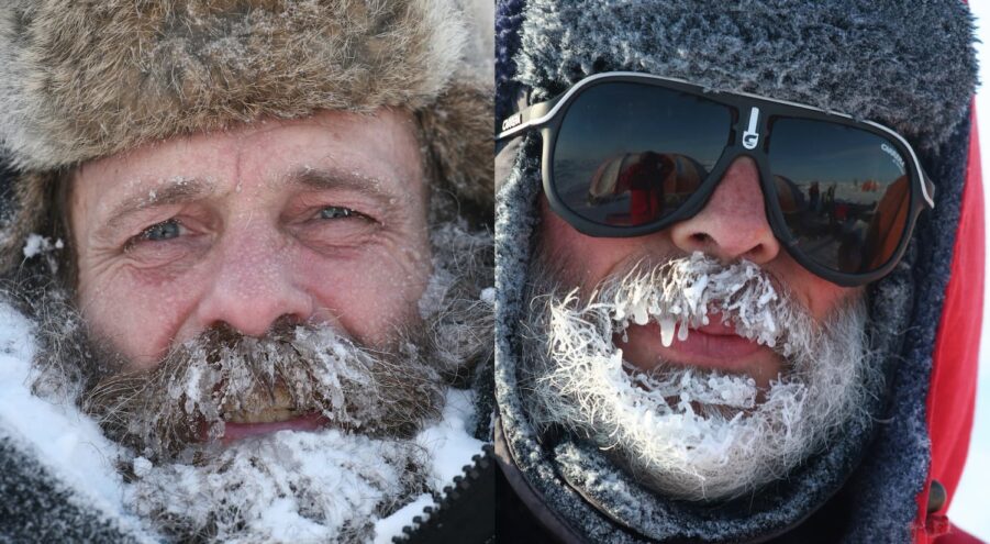 Œuvre de Francis Latreille : Taranautes en arctique