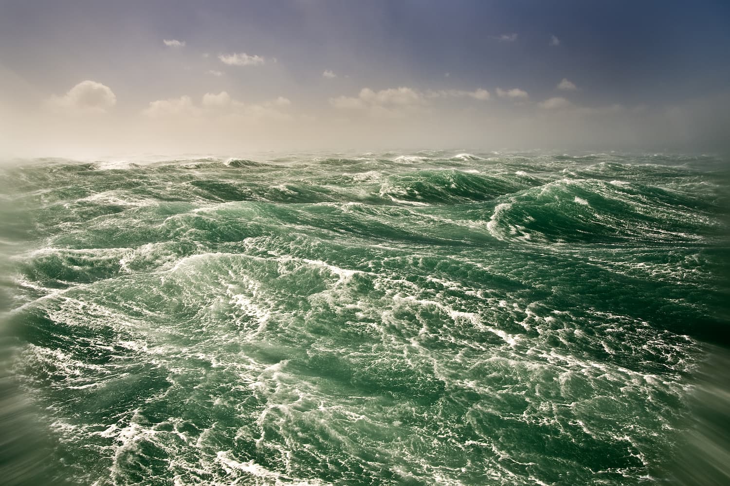 Œuvre de Guillaume Bounaud : photographie de la mer