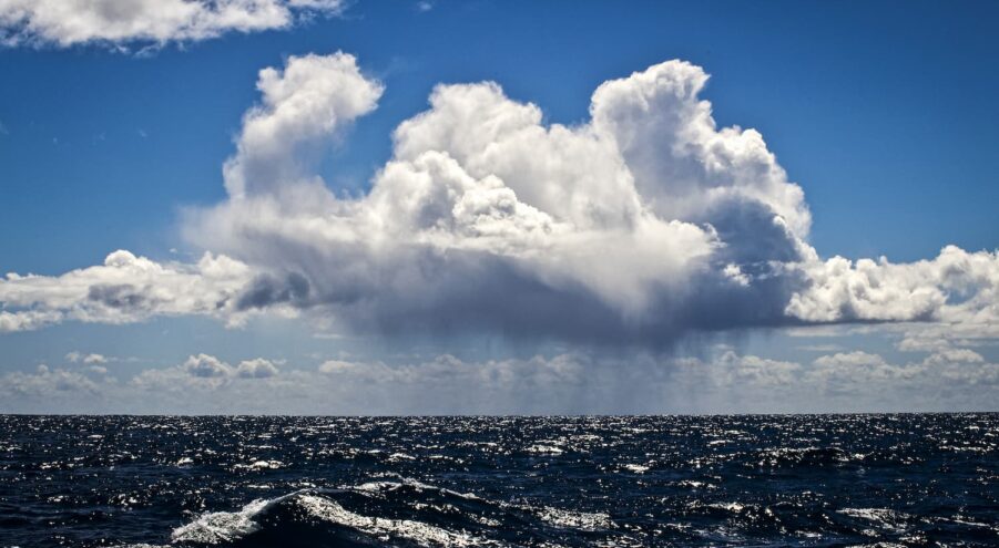 Œuvre de Guillaume Bounaud : photographie de nuages