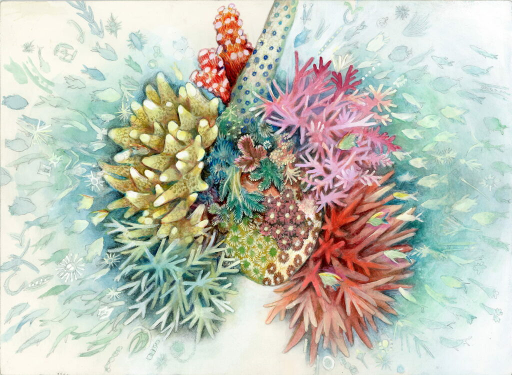 Œuvre de Maki Okhijima : Coral Heart