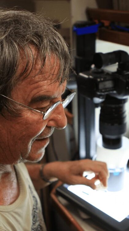 Christian Sardet : artiste en résidence sur tara