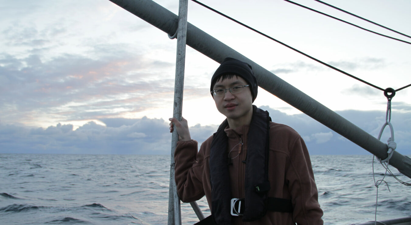 Ho rui an : artiste en résidence sur tara