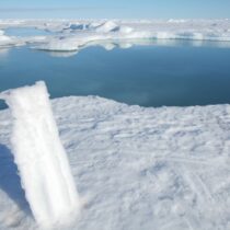 Melting of Arctic sea ice