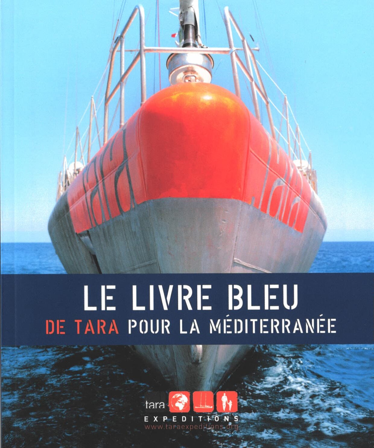 Couverture du livre bleu de Tara pour la méditerranée