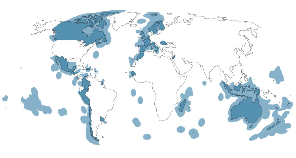 41 pays signataires de la troisième déclaration Because the Ocean