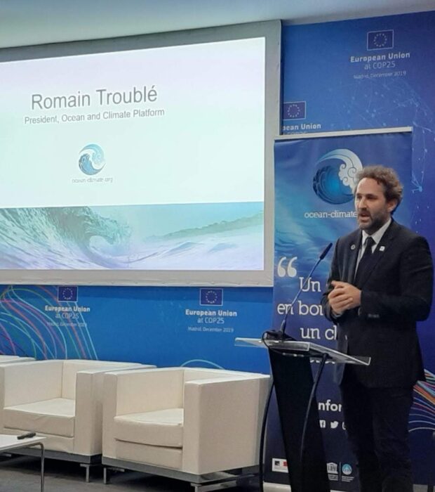 Romain Troublé, General Director of the Tara Ocean Foundation and President of Ocean and Climate platform (POC)
