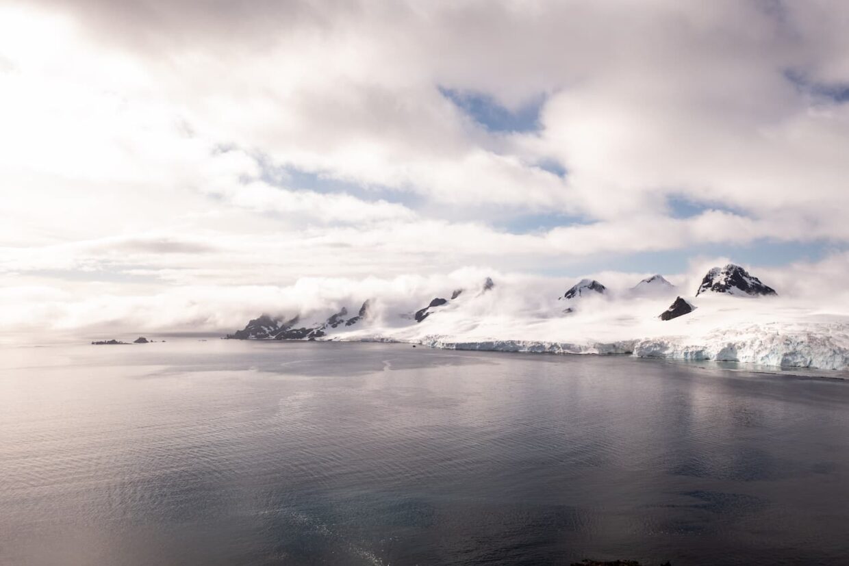 Glacier en Antarctique 2022