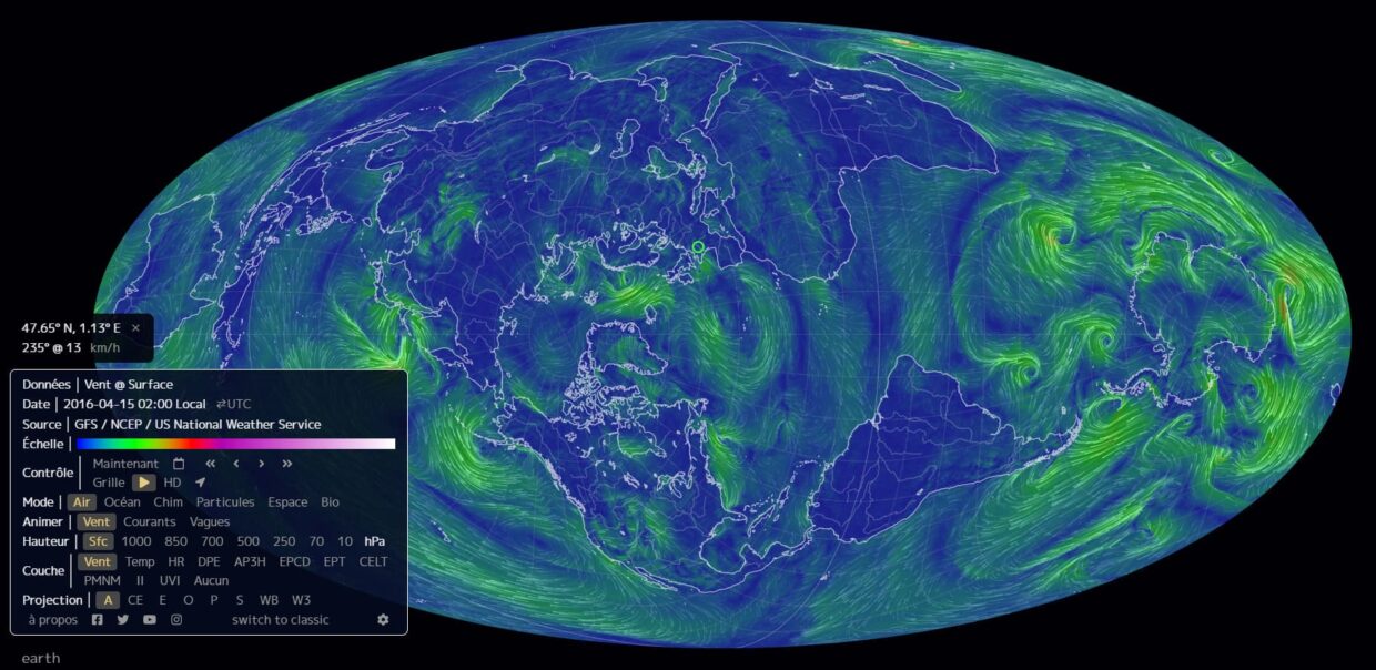 Exemple de projection A