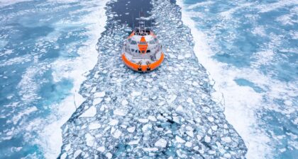 Test drift Tara Polar Station