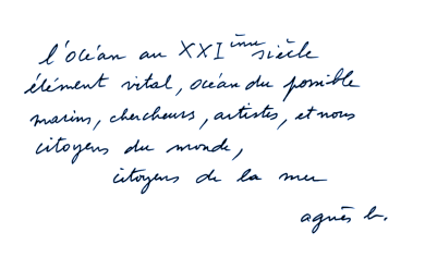 Agnes b., partenaire majeur de la Fondation Tara Océan
