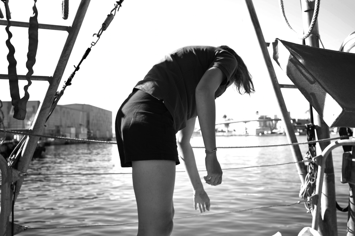 Œuvre de Malik Nejmi : Taranaute en noir et blanc