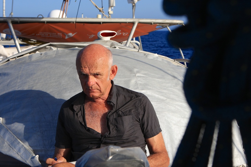 Christian Revest : artiste en résidence sur tara