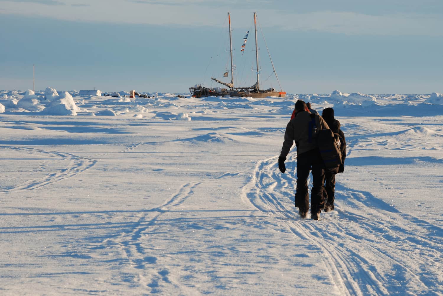 Tara sur la banquise, expédition Tara Arctic