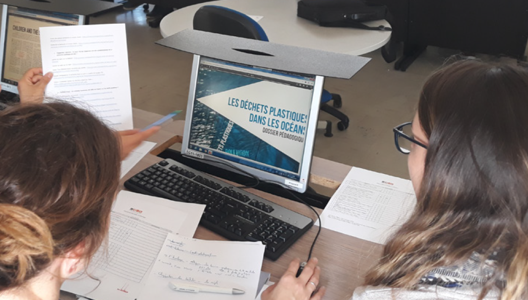 Formation d’enseignants par l’équipe de la Fondation © Fondation Tara Océan