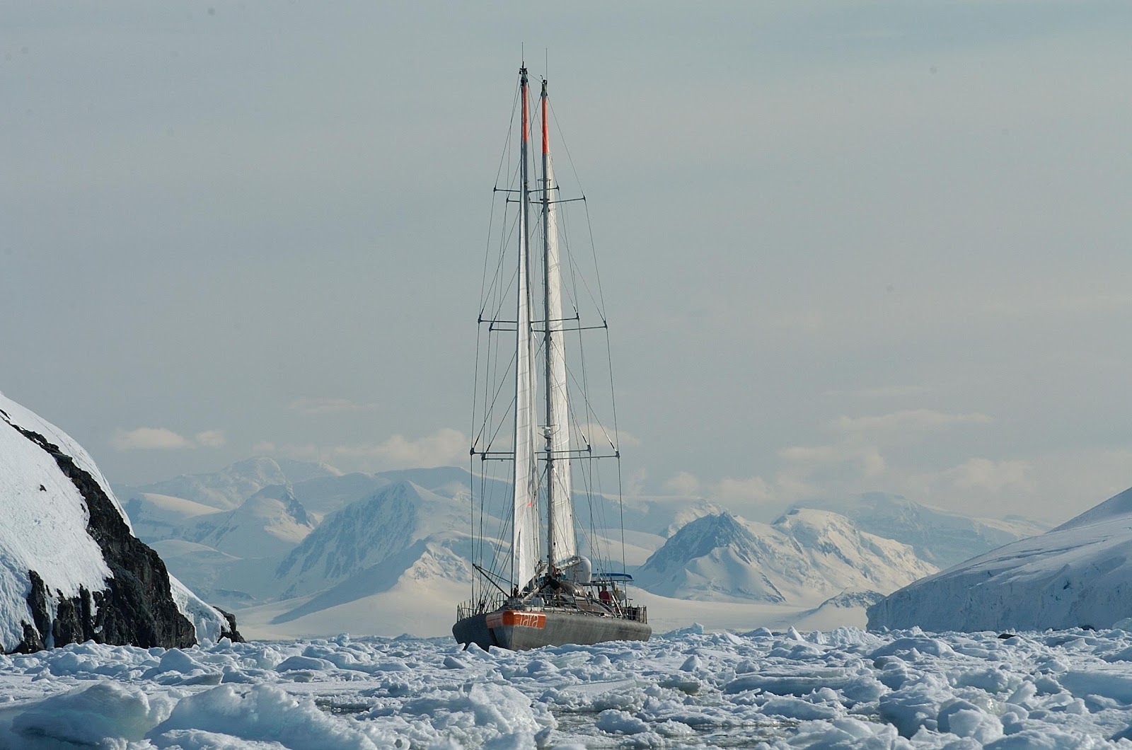 Tara en Antarctique