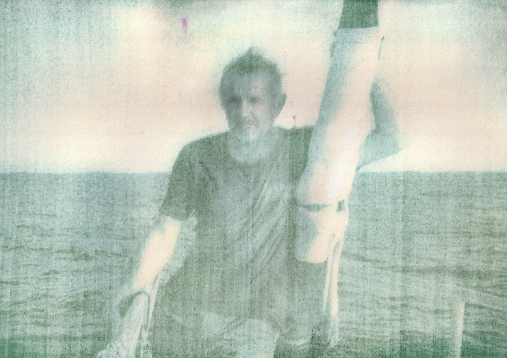 Anthotype d'un marin par Leslie Moquin