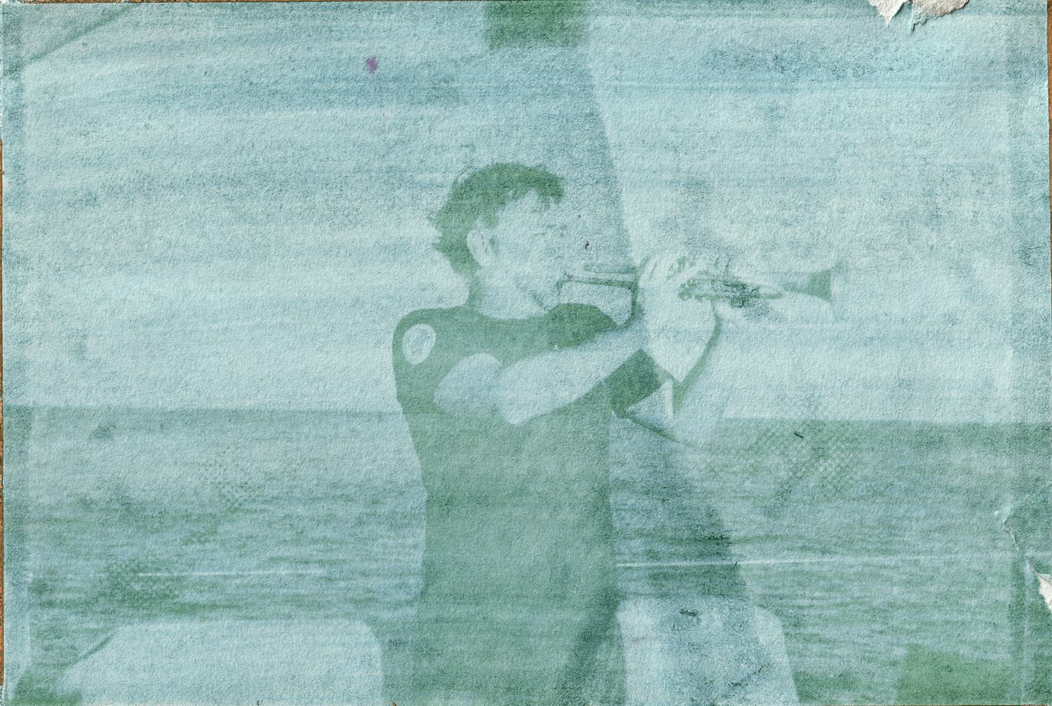 Anthotype d'un marin par Leslie Moquin