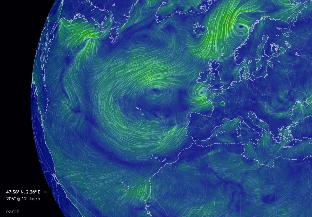 Localisation d'une position exacte sur EARTH