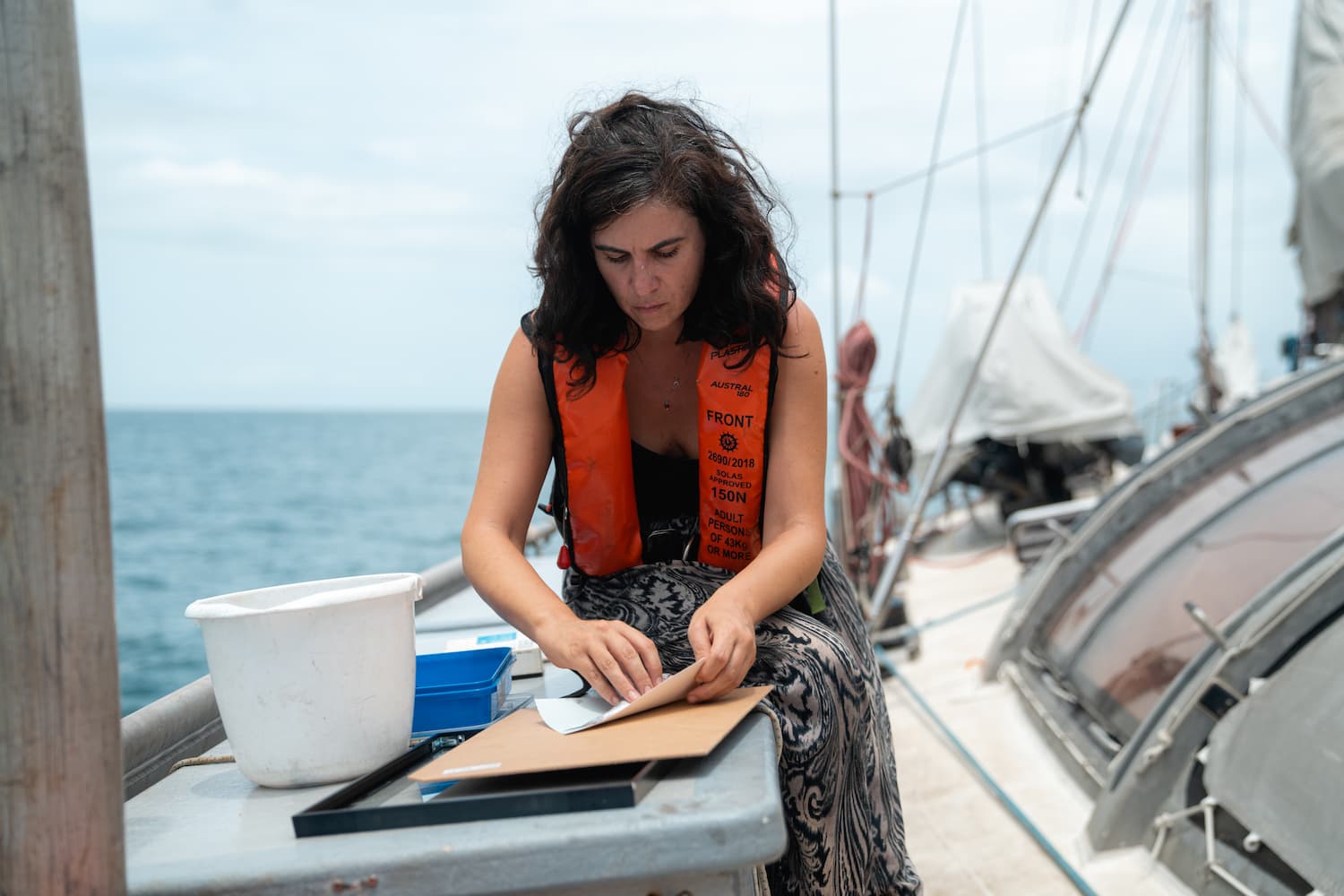 Lara Tabet : artiste en résidence sur Tara