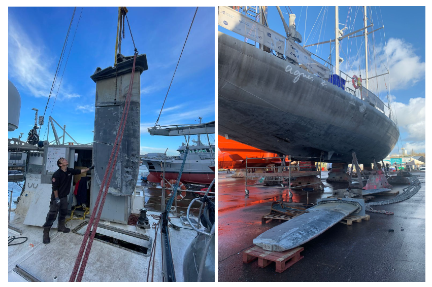 Chantier 2022 : Démontage des safrans