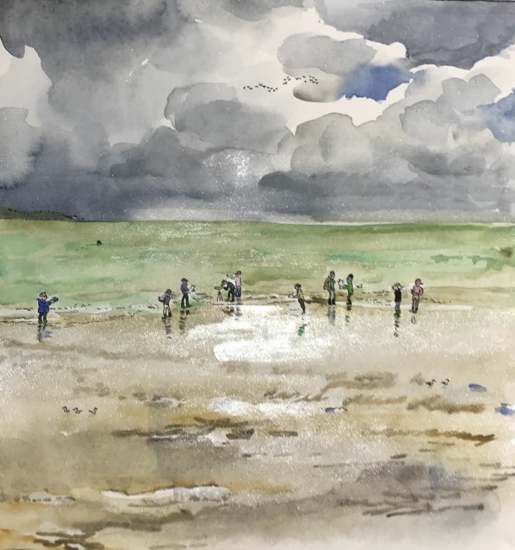 Baie de Somme, © François Olislaeger, Adagp, Paris