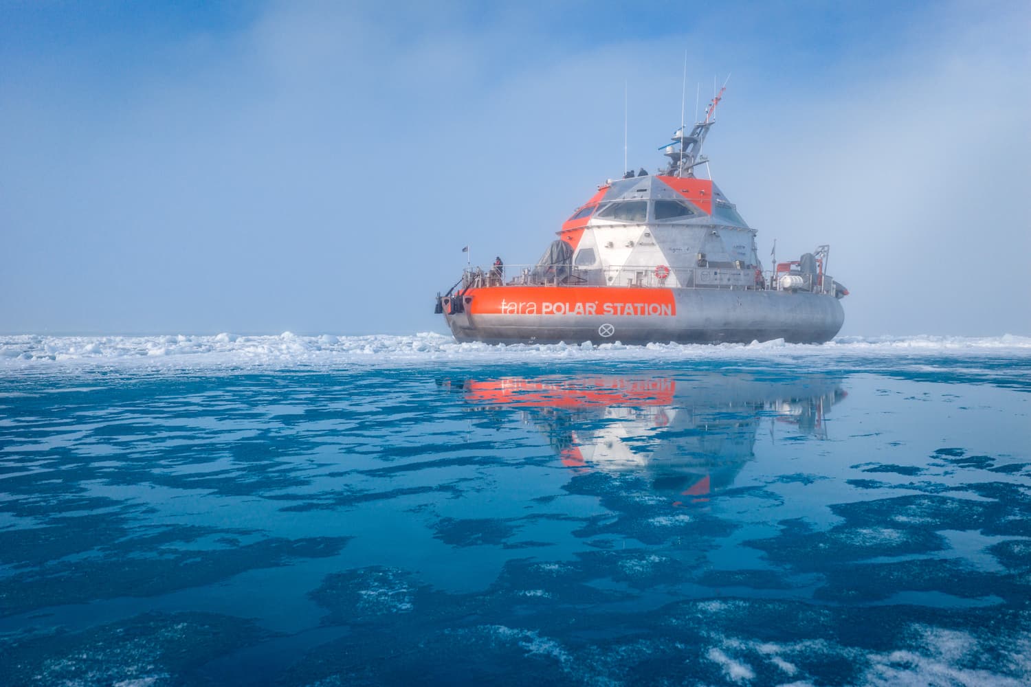 Tara Polar Station sur la glace