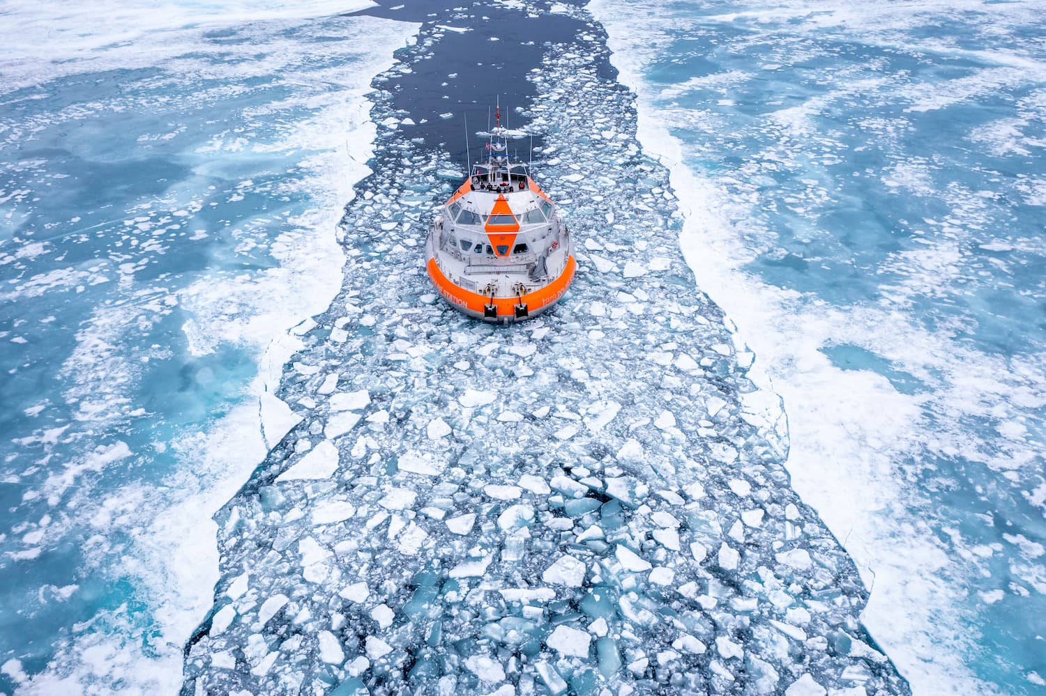 Test drift Tara Polar Station