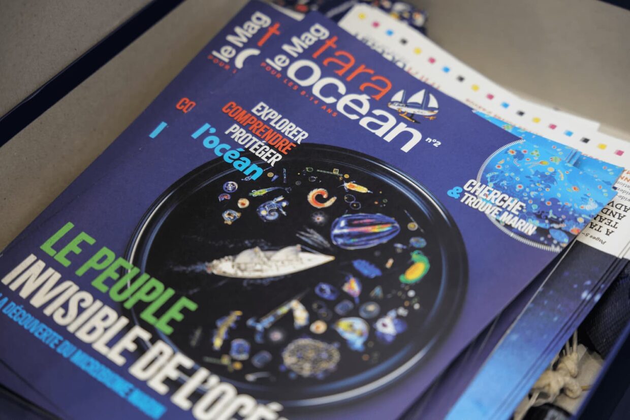 Tara Ocean Magazine illustrates science and expeditions for ages 8–14