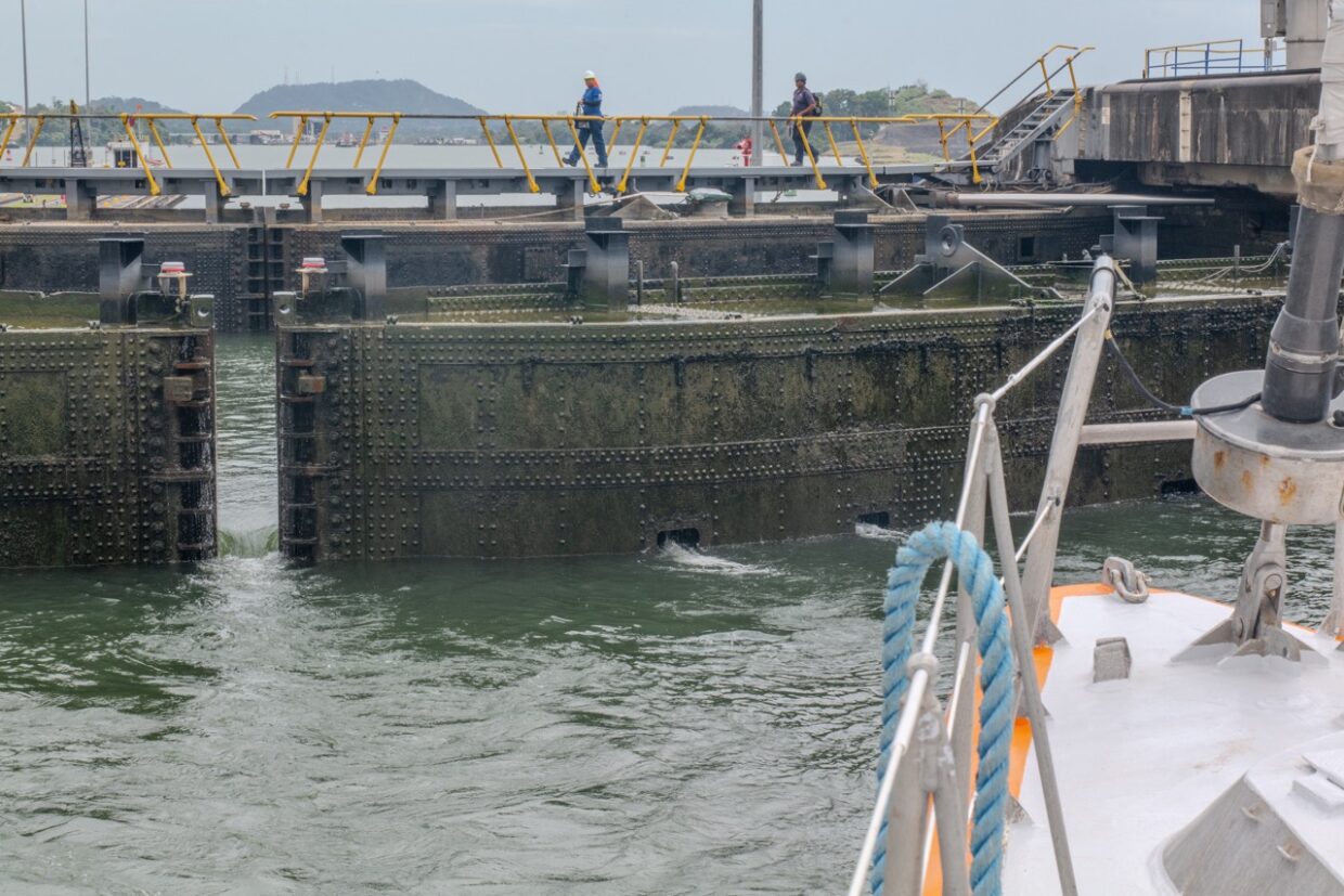 Traversée du canal de Panama © Gabriela Guberman - Fondation Tara Ocean