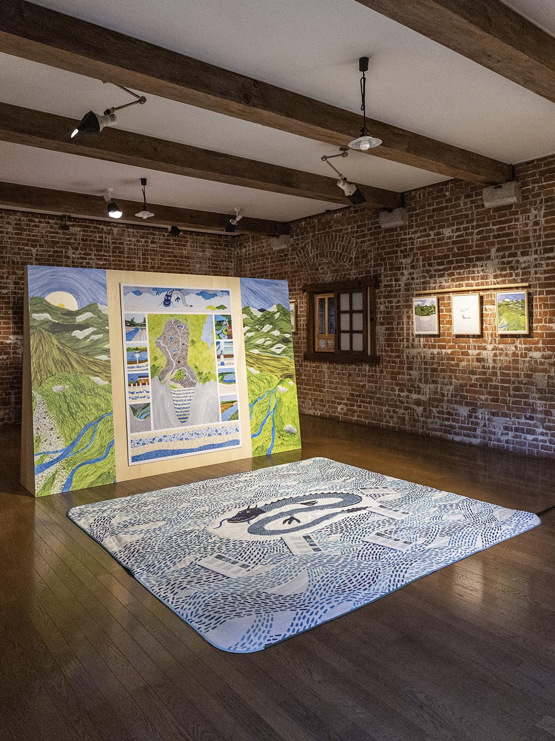 Exposition Watercalling ©Isabelle Daëron