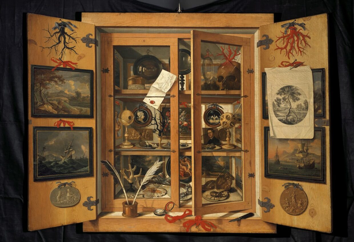 Cabinet de curiosités, Domenico Remps, 1645
