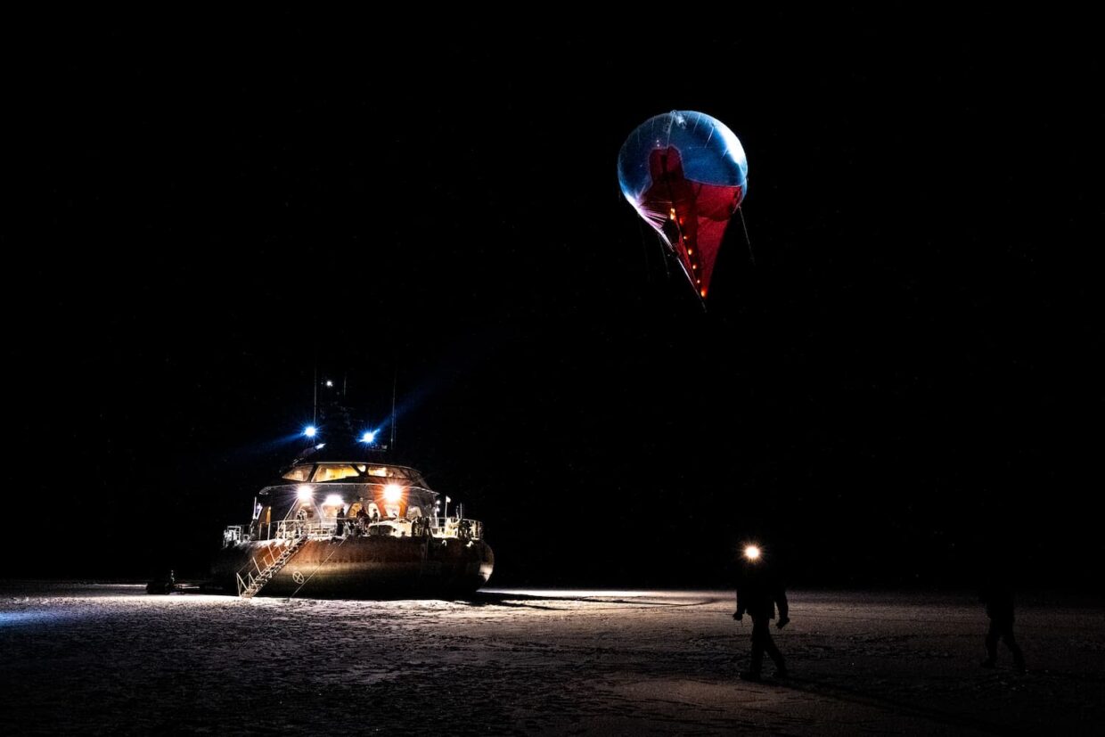 Ballon Tara Polar Station